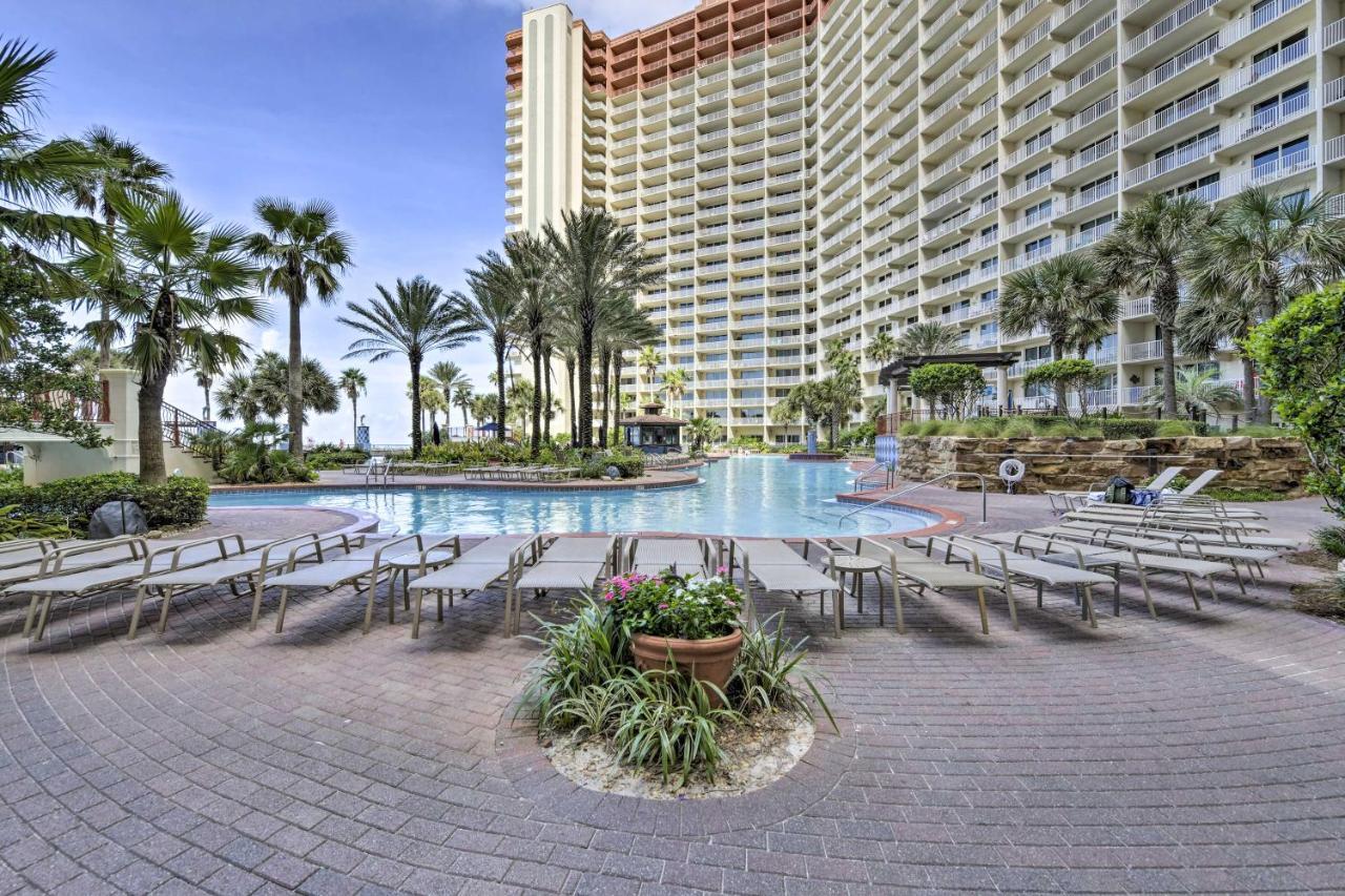 Beachfront Pcb Condo With Ocean View, Pool Access! Panama City Beach Kültér fotó