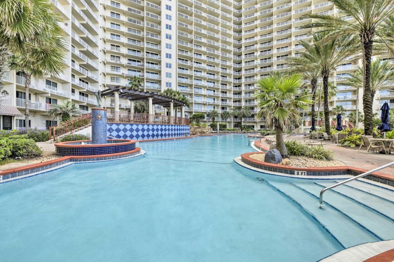 Beachfront Pcb Condo With Ocean View, Pool Access! Panama City Beach Kültér fotó