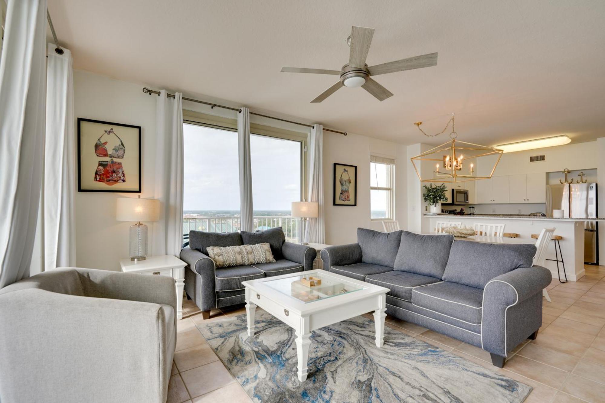 Beachfront Pcb Condo With Ocean View, Pool Access! Panama City Beach Kültér fotó