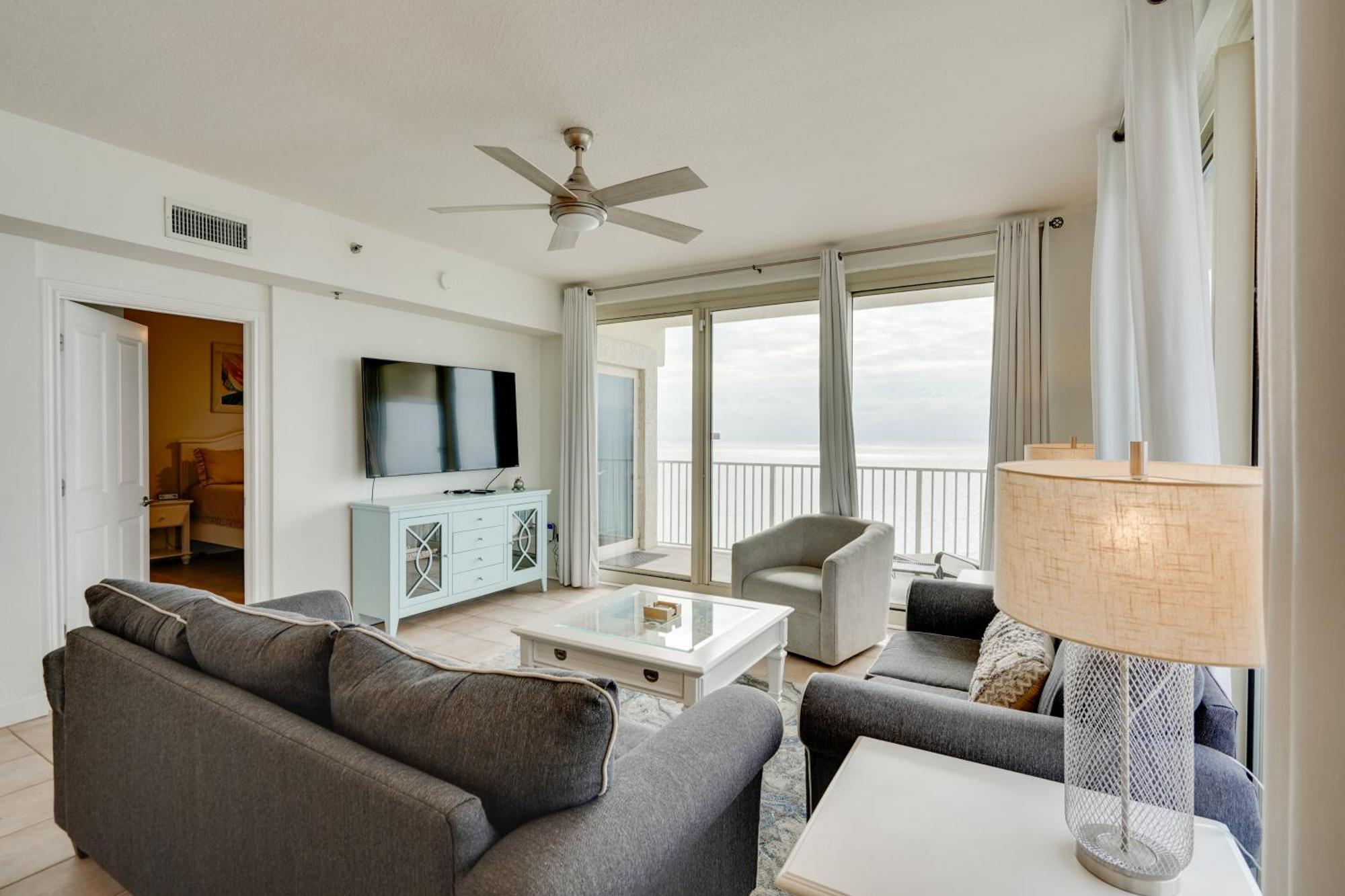 Beachfront Pcb Condo With Ocean View, Pool Access! Panama City Beach Kültér fotó
